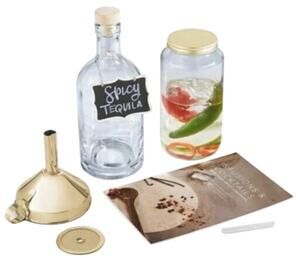 Studio Mercantile Libations Infusion Kit, Handcraft Flavored Spirits at‎ Home